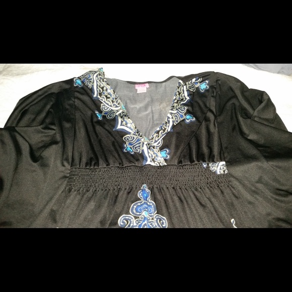 She SCOOL butterfly arm dress sz 22 (2x) - Picture 2 of 3